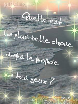 la chose la + belle